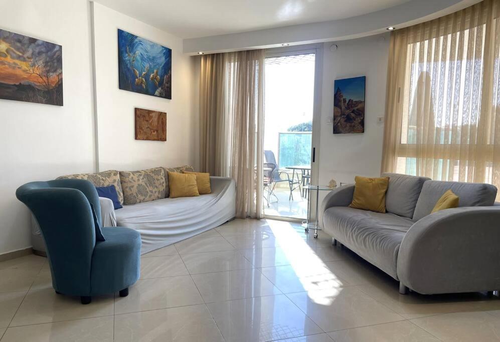Sunny 3Br Apartment Golf Residence Eilat Kültér fotó